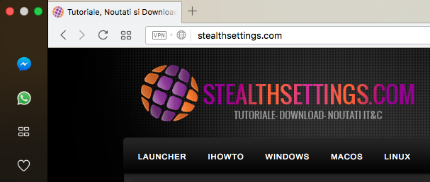 Applications Desktop For Facebook Messenger And Whatsapp In Opera Browser Stealth Settings