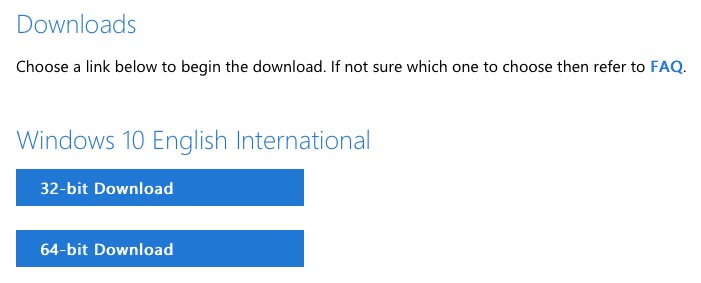 Letöltések 
 Windows 10
