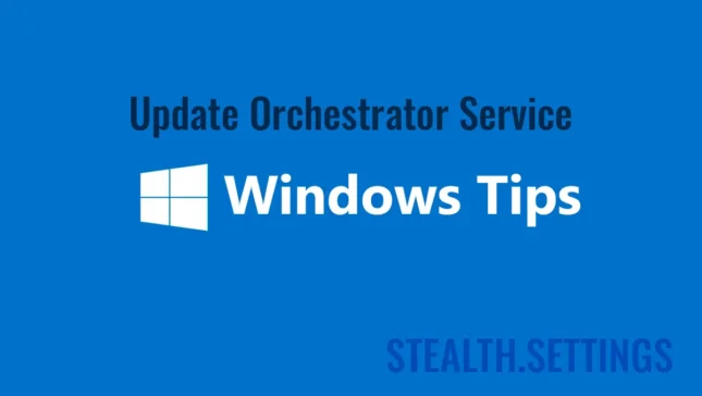 Update Orchestrator Service