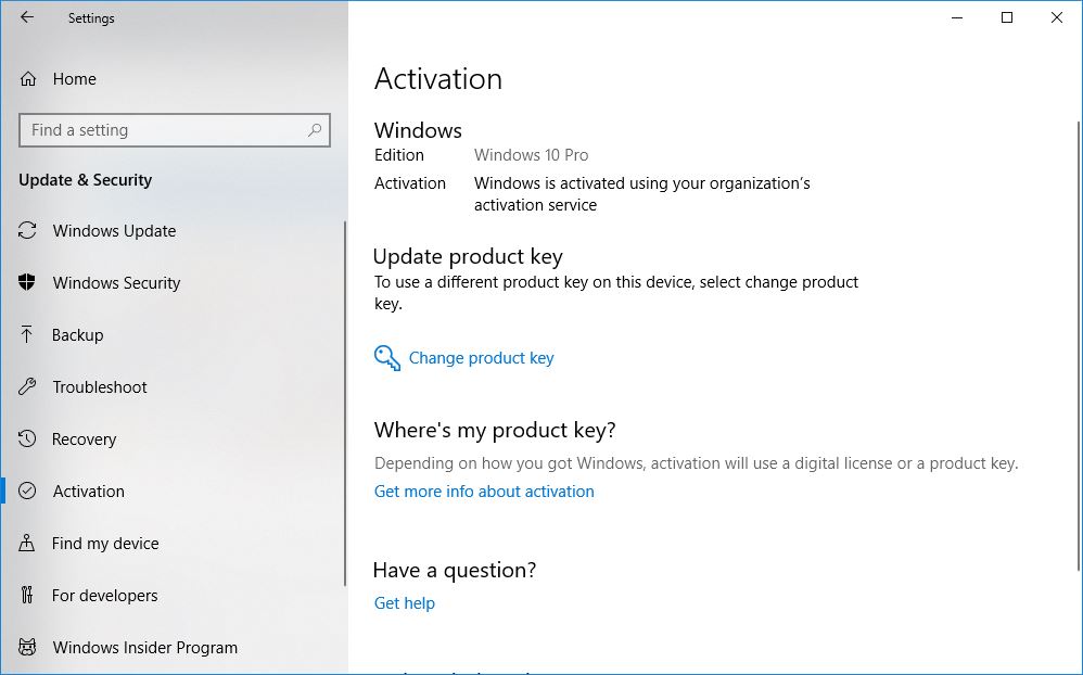 إصلاح الخاص بك Windows سينتهي الترخيص قريب ا Windows 10 مفعل Windows يتم تنشيطه باستخدام خدمة التنشيط الخاصة بمؤسستك Stealth Settings