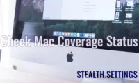 تحقق Mac حالة التغطية