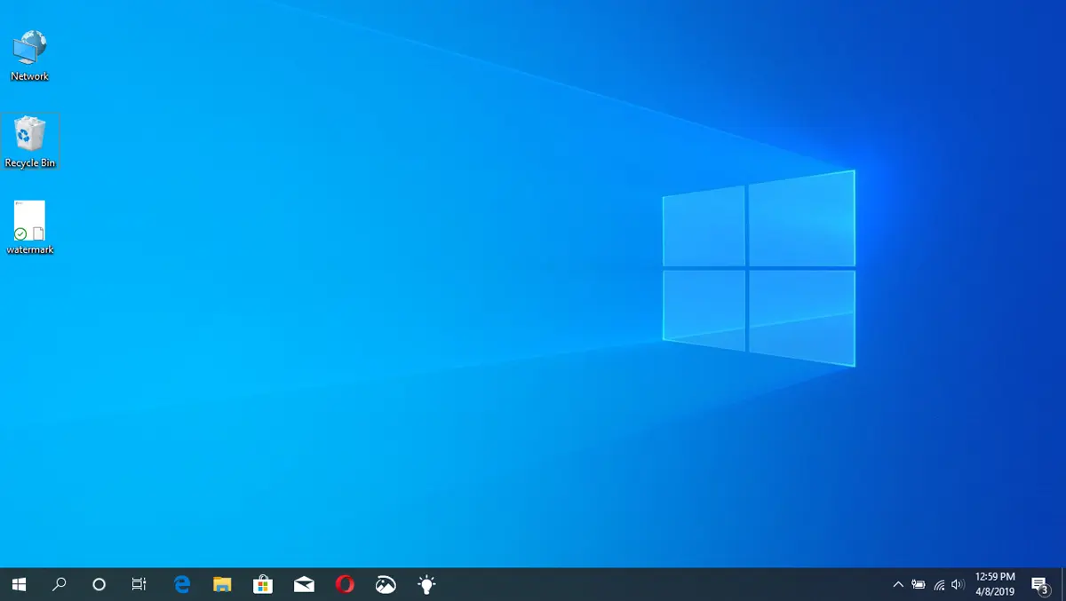 Windows Activate License Watermark