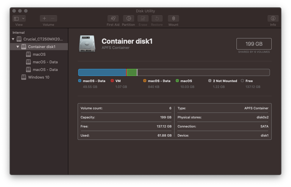 Mac Container Disk