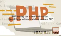 استخدام PHP الثابت غير المحدد