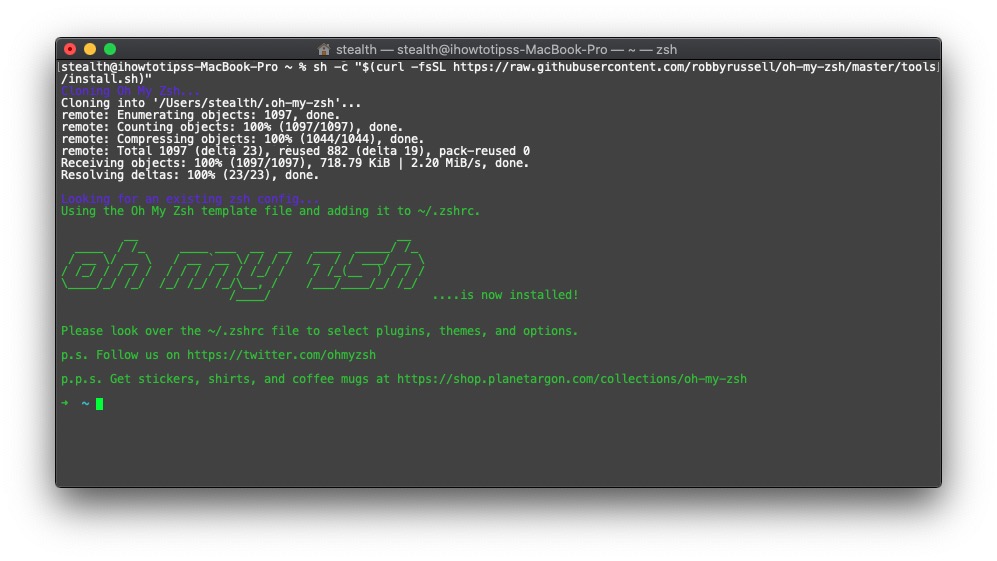 Zsh vs bash