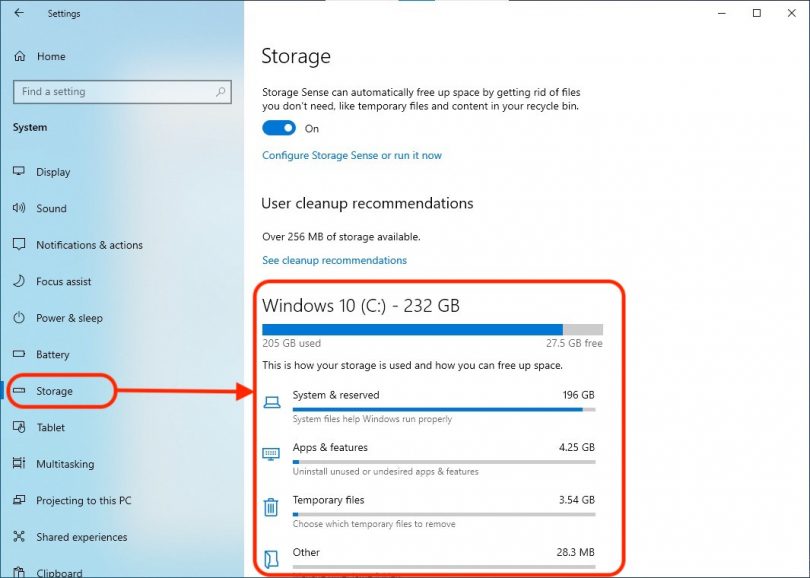 Jak sprawdzamy, które pliki i aplikacje zajmują najwięcej miejsca