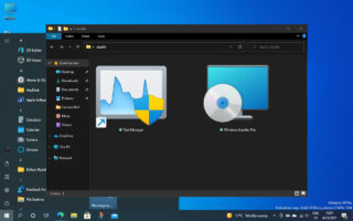 New Task Manager & Windows Installer Package Icon in Windows 10 Insider Preview Build 21390.1