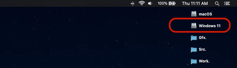 Windows Розділ macOS