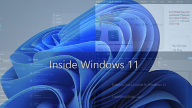 Dentro da Windows 11