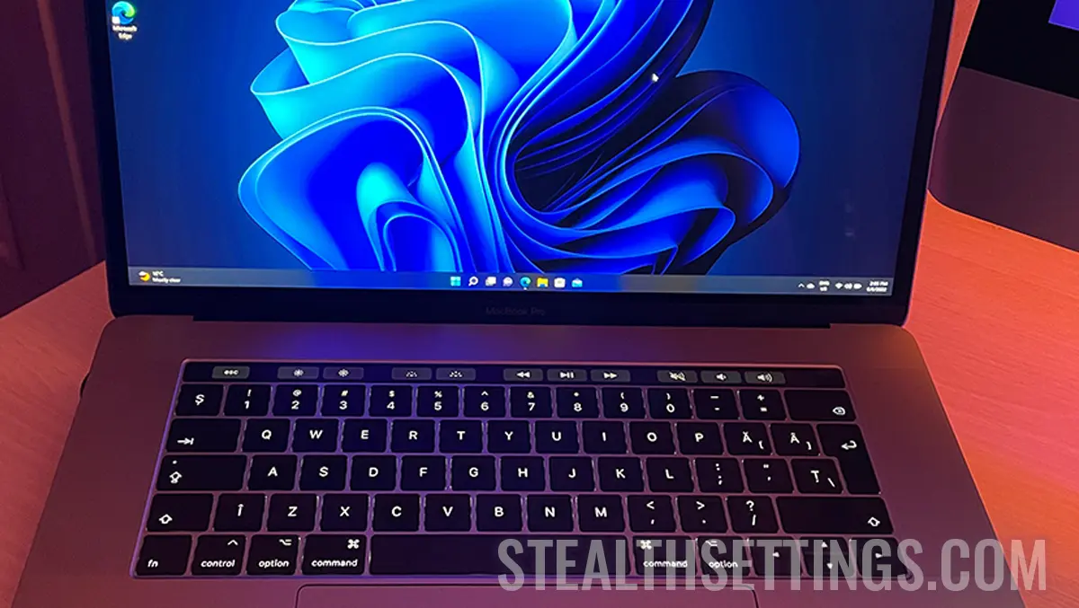 Windows 11 on MacBook Pro