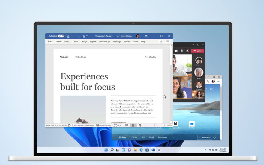 Windows 11 Focus Experience