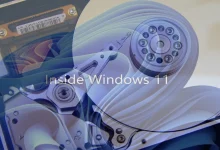 Вътре Windows 11 - Дисково съхранение