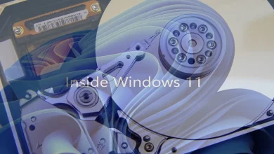Inside  Windows 11 - ที่เก็บข้อมูลดิสก์