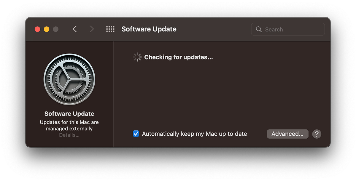 Software Update Beta