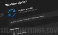 Update Windows 11 stavať 25272