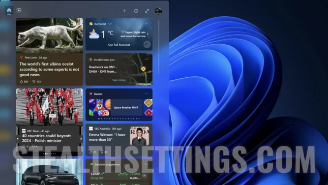 Windows 11 Widgets Update