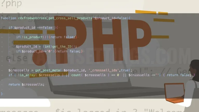 PHP -Warnung: Größe von