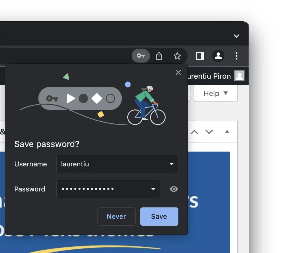 Зберегти пропускword у Google Chrome