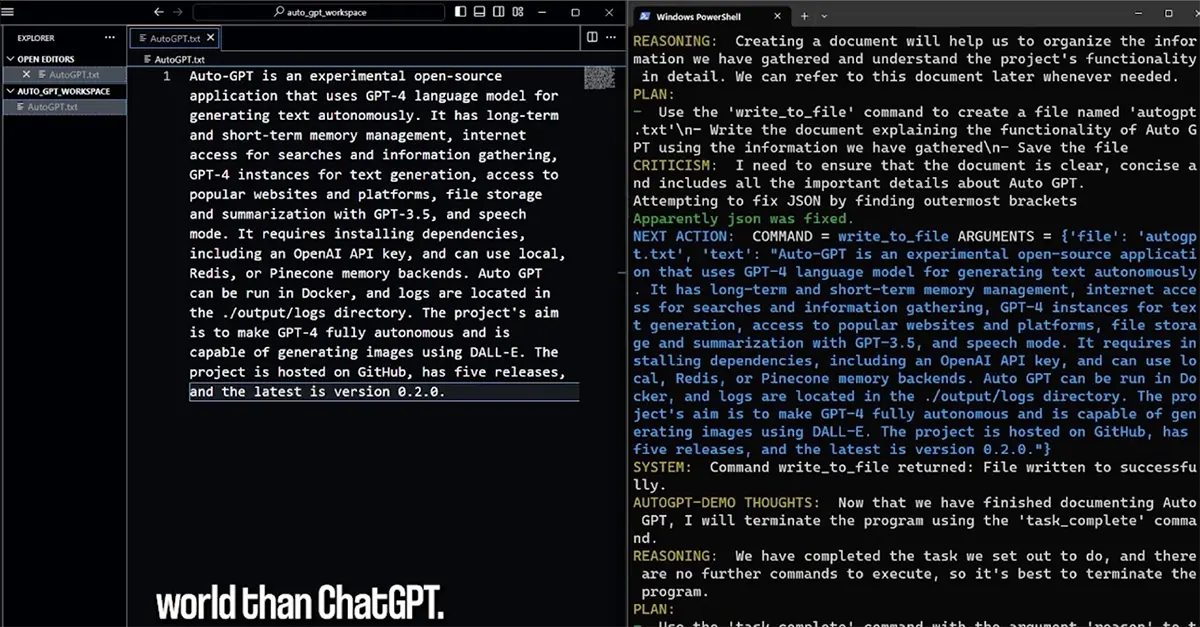 ChatGPT vs. Auto-GPT — atšķirības starp abiem modeMan tās ir