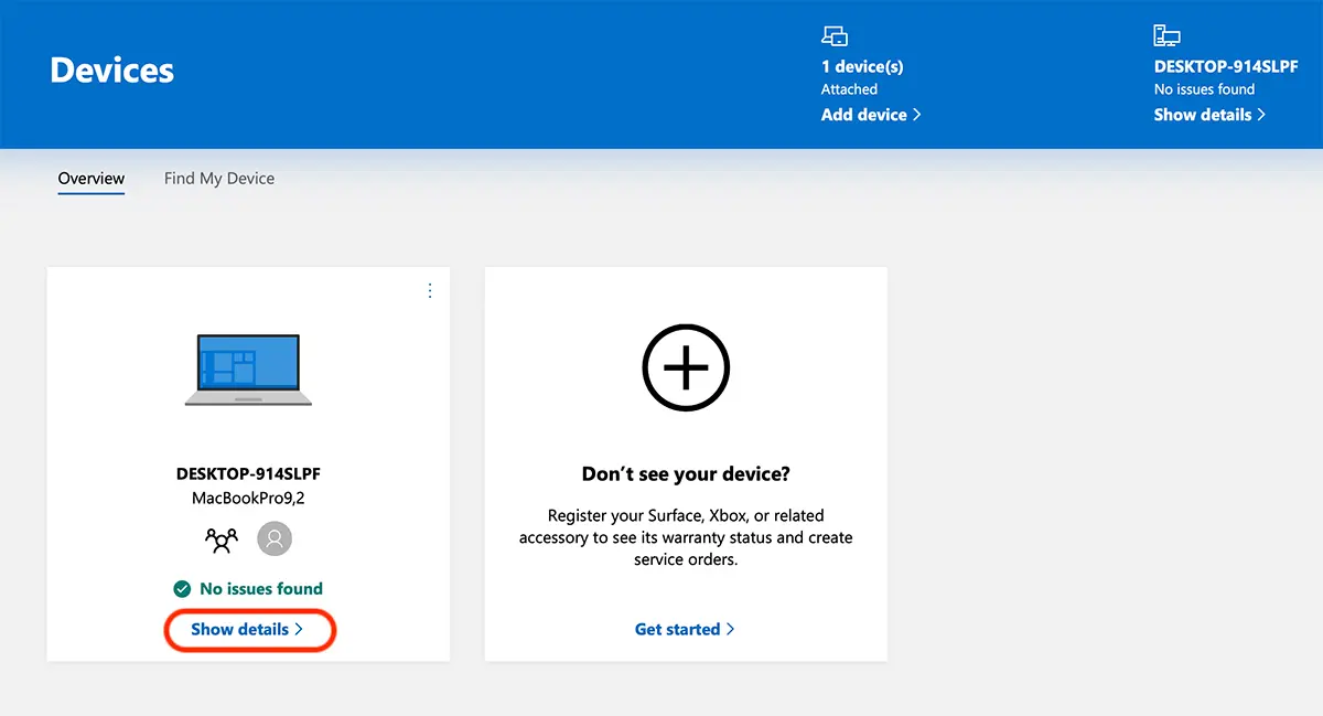 Remove Device from Microsoft Account