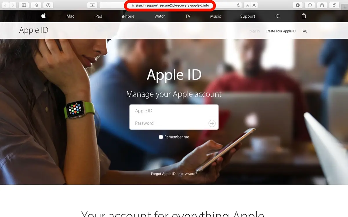 Comment protèges-tu ton compte Apple contre l'arnaque de phishing ?