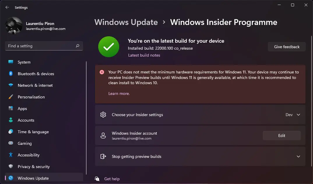 Vous pouvez installer Windows 11 pe Mac (Intel) ?