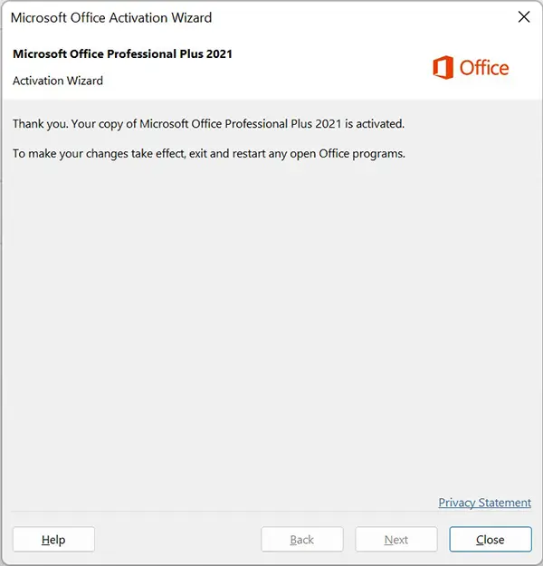 A licenc aktiválásának módja Microsoft Office telefonon