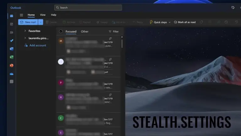 Nová aplikace Windows 11 Outlook
