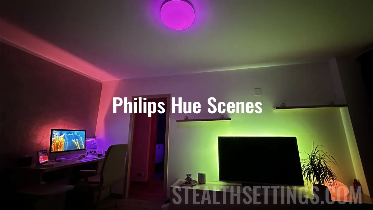 Cum creezi șcene de lumini pentru becurile inteligente Philips Hue