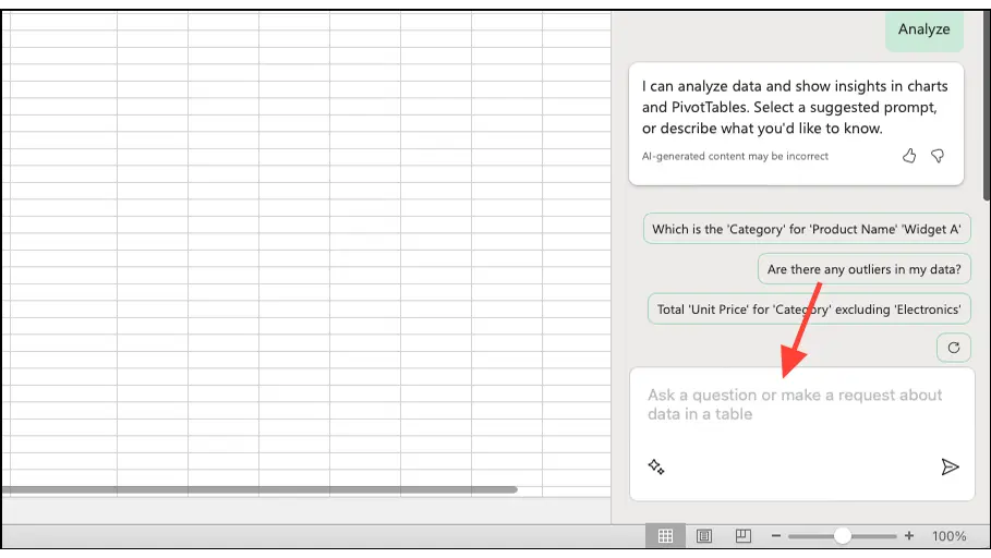 Kako lahko uporabite Copilot v Excelu za preglednice