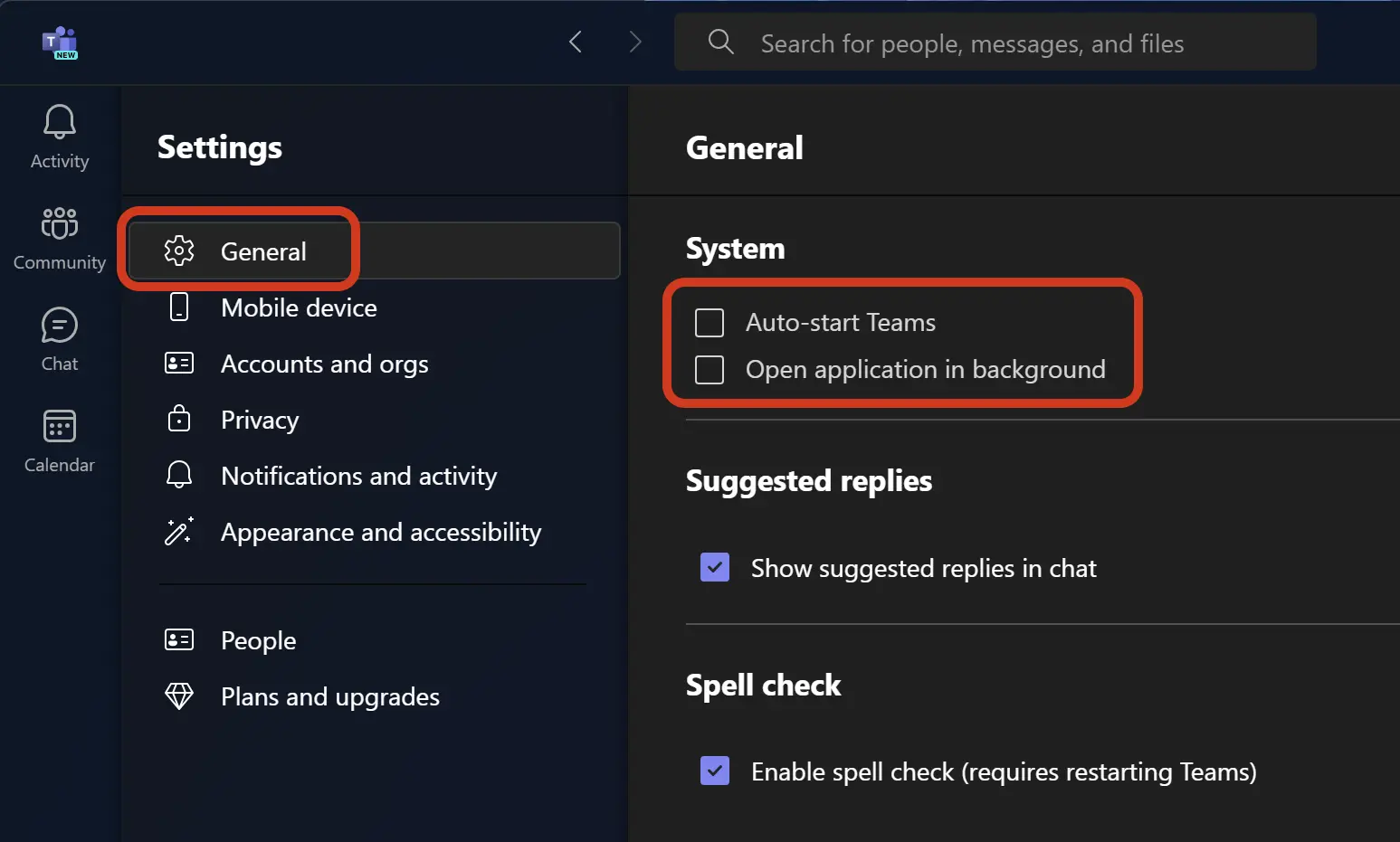 Disable Auto-start Teams