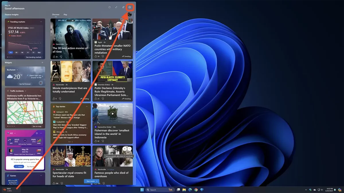 Windows 11 Widgets Settings